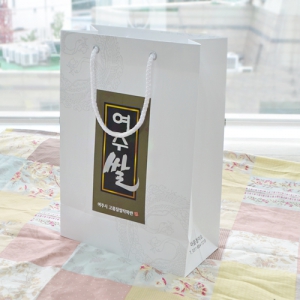 종이쇼핑백_여주쌀 (210*100*300mm)