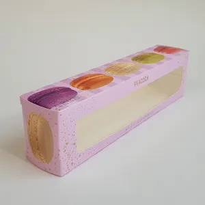 마카롱 상자 (250*70*60mm)