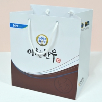 종이쇼핑백_이천한우(중) (230*170*255mm) | 도시락가방 제작