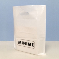 비닐쇼핑백_화이트 불투명 비닐 (300*400mm) | 비닐봉투(맞춤) 제작