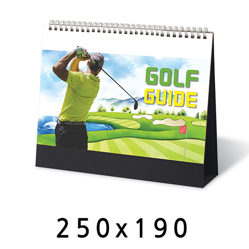 2024 캘린더(달력) 탁상캘린더 [탁상달력]골프가이드 캘린더 카렌다 (250*190mm/250*160mm) 상품 사진